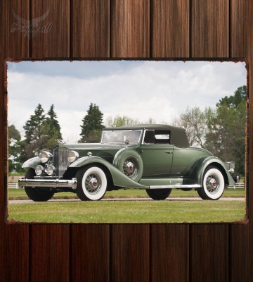 Металлическая табличка Packard Twelve Coupe Roadster (1005-639)
